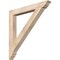 Ekena Millwork Traditional Traditional Smooth Bracket, Douglas Fir, 3 1/2"W x 32"D x 32"H BKT04X32X32TRA01SDF - alternate 1